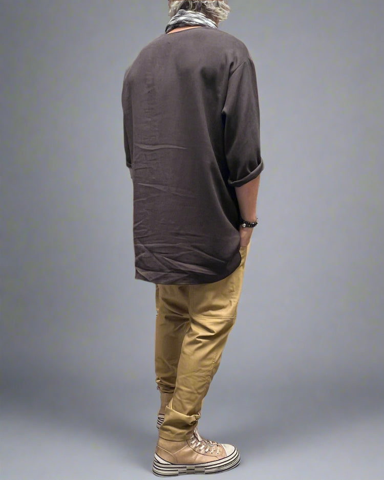 SPODNIE ROBBIE Z BAWEŁNY SS25/64