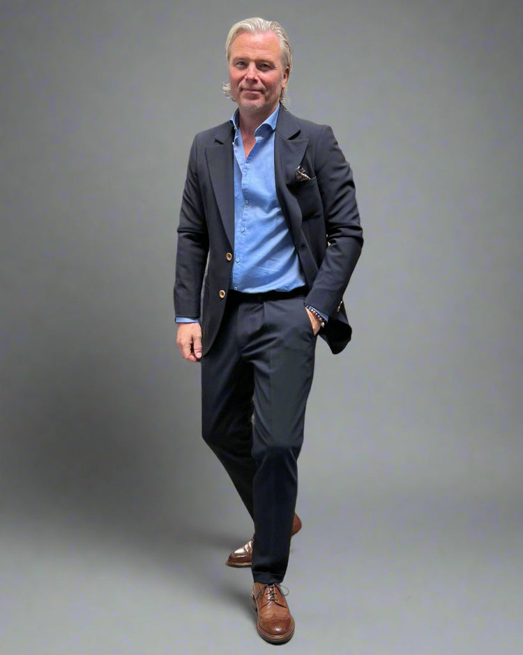 RD Spodnie Phoenix Granatowe SS25/3L