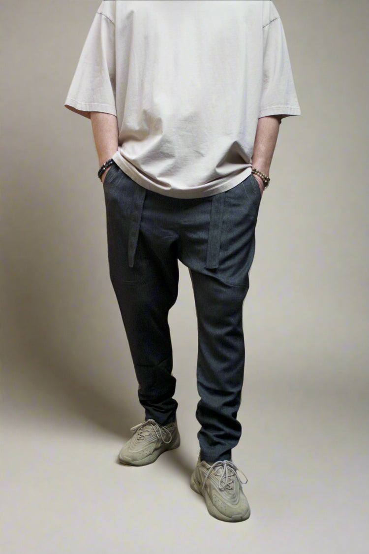 RB Spodnie Robbie Szare SS25/50