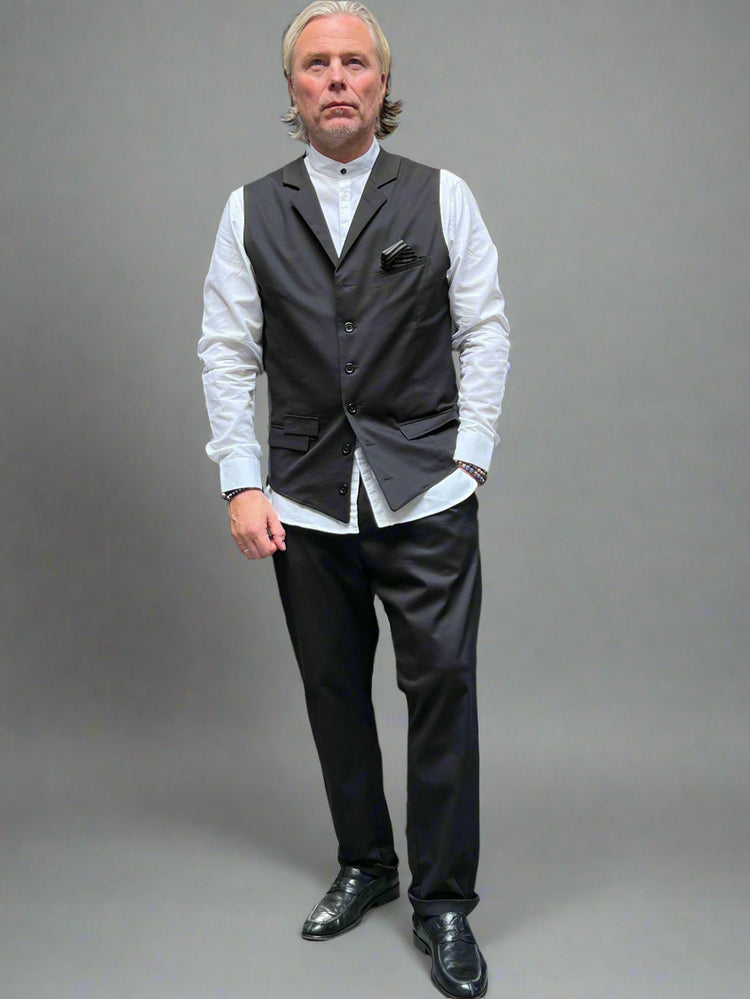 Kamizelka Voodoo Czarna Bawełniana SS25/68