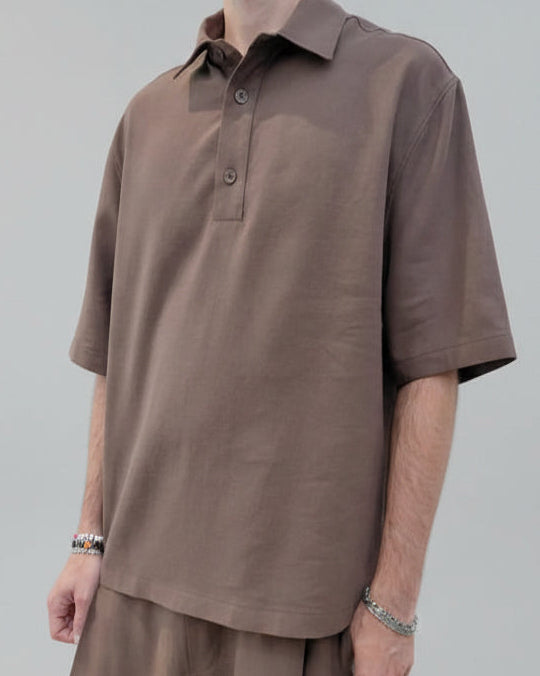 Imperial Moka Linen Shirt C1R2LSJ