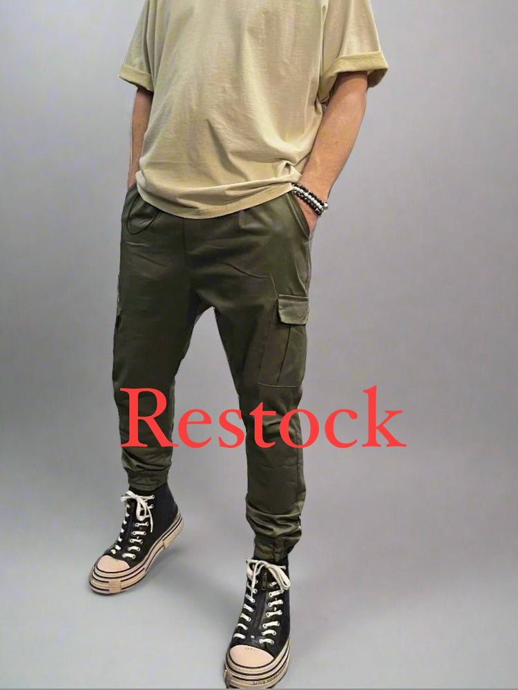 RB Spodnie Cargo Zielone AW24/2