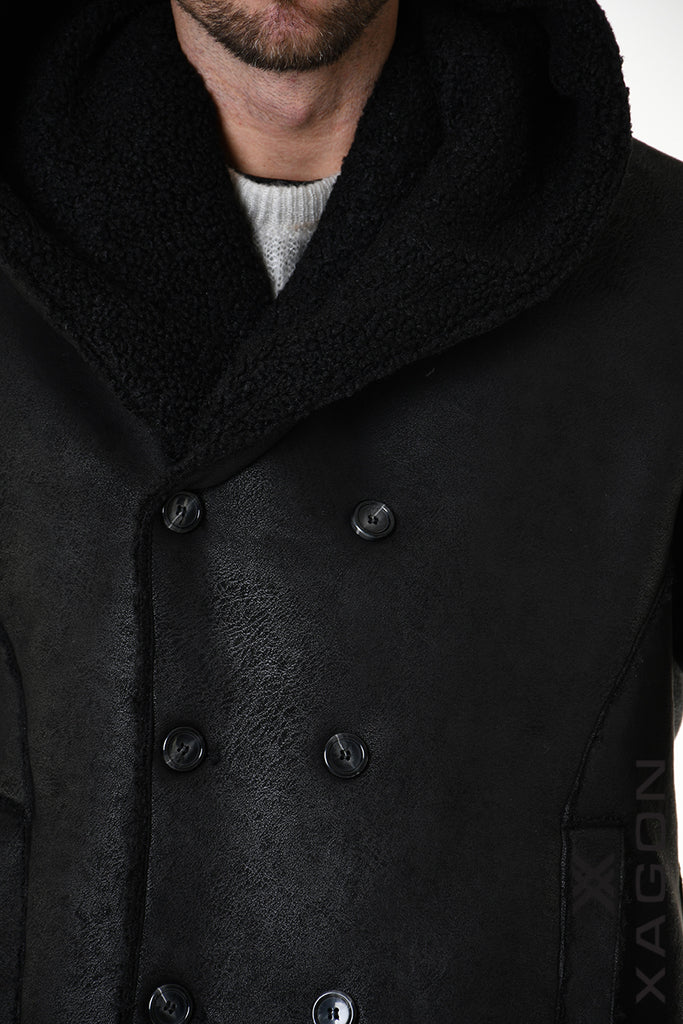 XM Kurtka Parka Czarna PIVE02