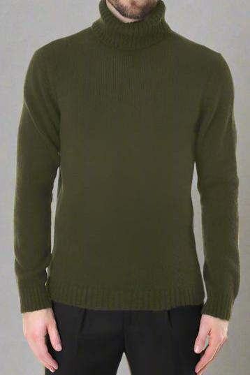 XM Sweter Zielony Khaki 1MBM116