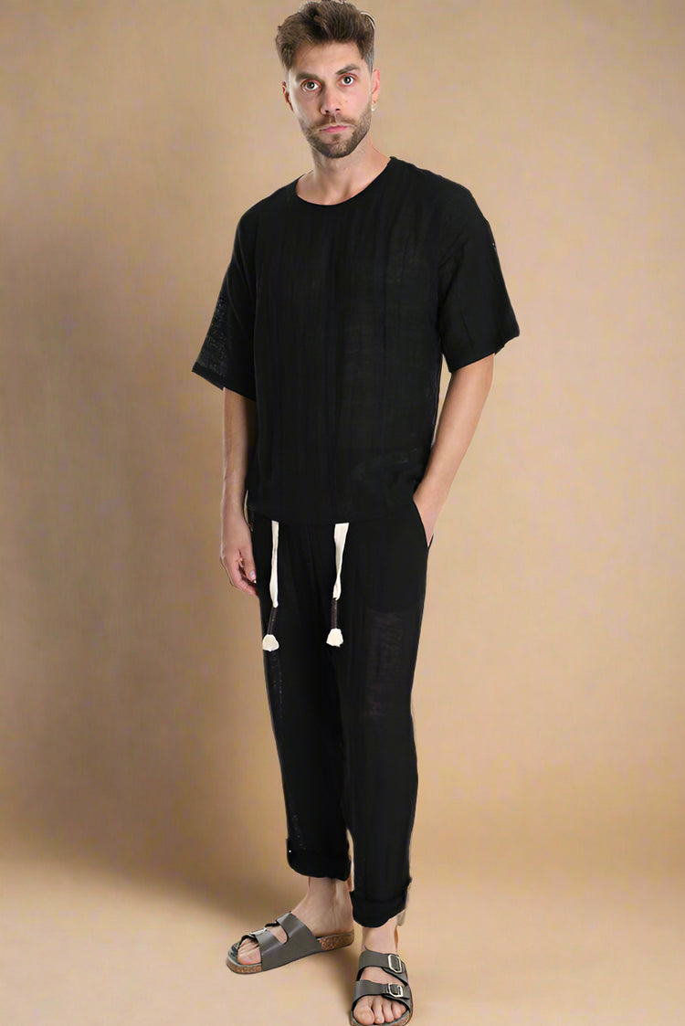 XM Koszula Czarna JX2606