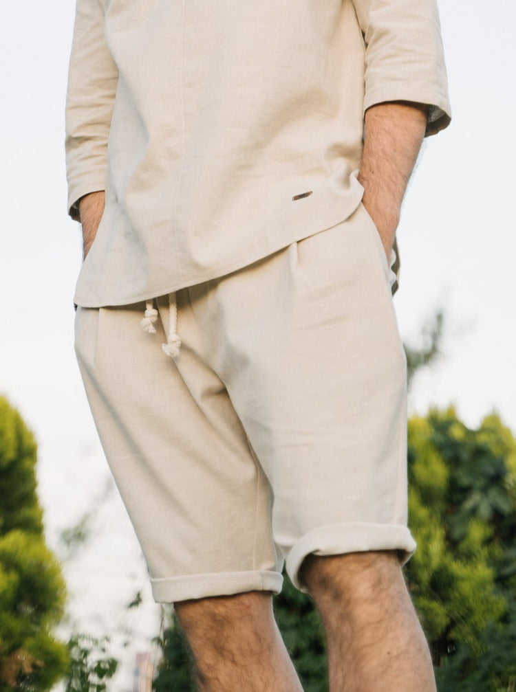 RB Szorty Capri Beżowe SS24/9
