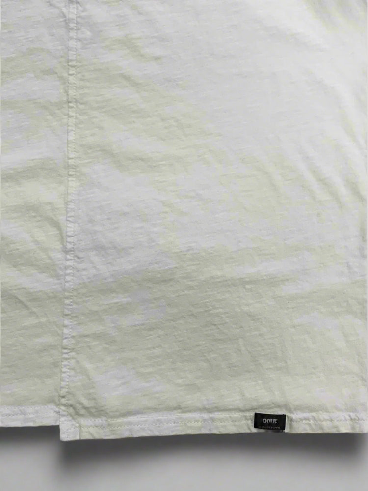 ASYMETRYCZNA KOSZULKA Z DŁUGIM RĘKAWEM KEITH BIAŁA - reykjavikdistrict