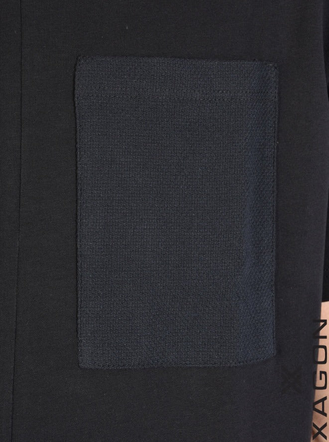 XAGON T-SHIRT CZARNY 87ZUK
