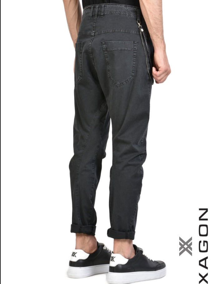 XAGON SPODNIE CZARNE