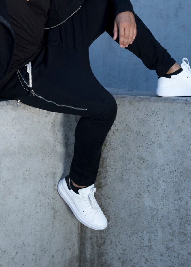 REYKJAVIK SPODNIE JOGGERS CZARNE AW24/1