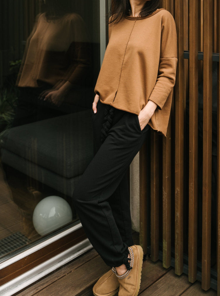 RB Spodnie Dresowe Birta Czarne AW23/1