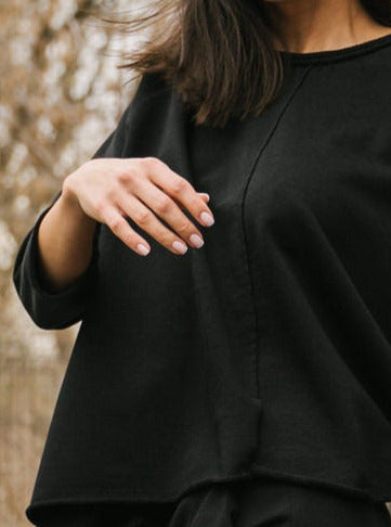 REBEL BLUZKA HILDA CZARNA