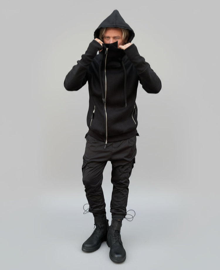 RB Bluza Balboa Czarna Wełniana AW25/5