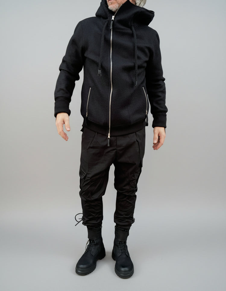 RB Bluza Balboa Czarna Wełniana AW25/5