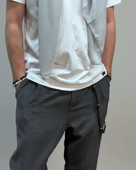 REBEL SPODNIE MURPHY SZARE AW24/29