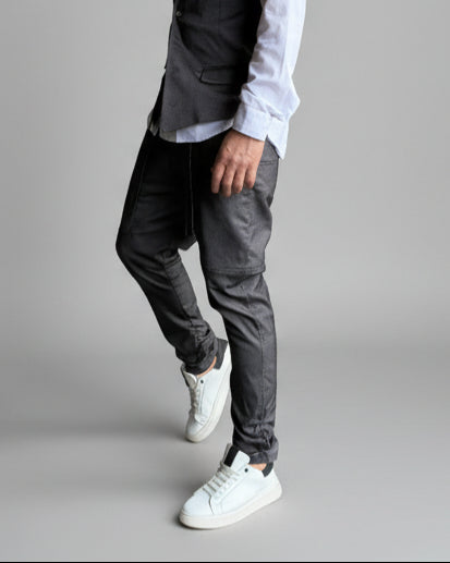 RB Spodnie Robbie Szare SS25/61