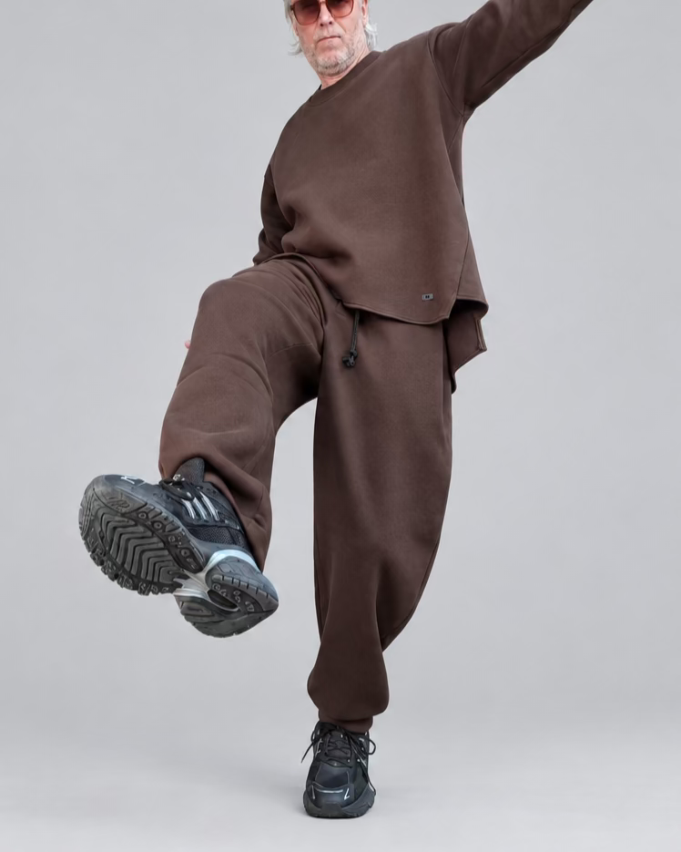 Rekjavik Sweter Czekoladowy Overjump  AW26/4