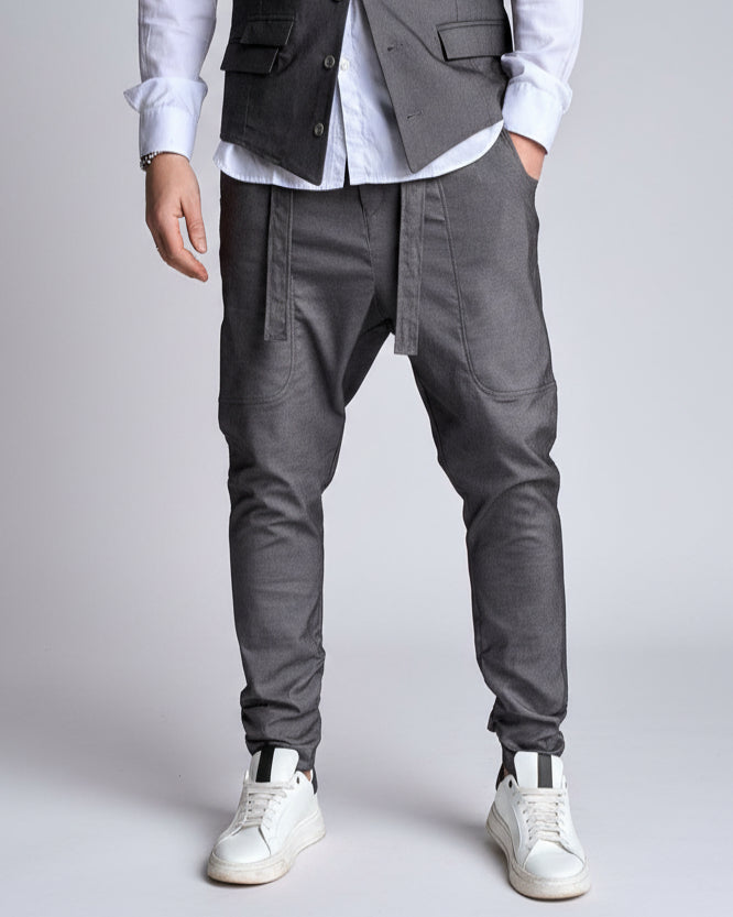 RB Spodnie Robbie Szare SS25/61