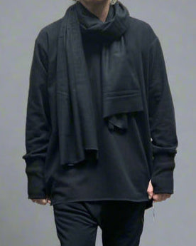 REBEL Sweter Czarny OverJump AW25/5