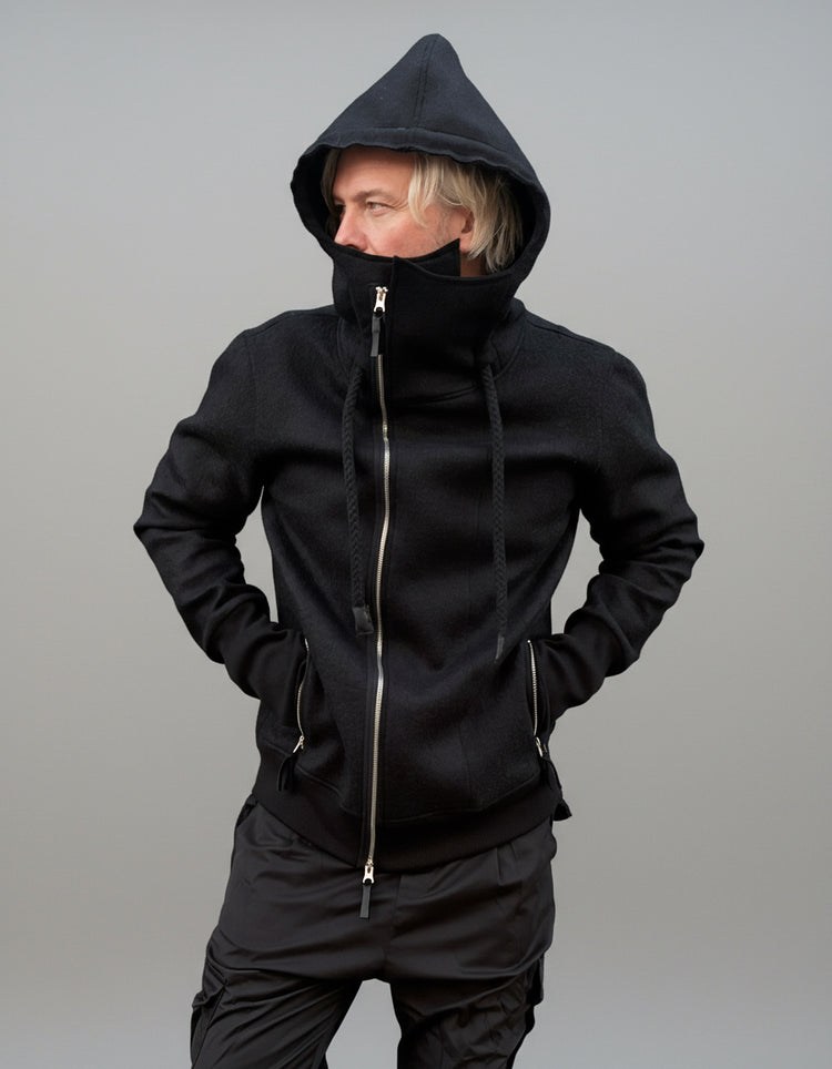 RB Bluza Balboa Czarna Wełniana AW25/5