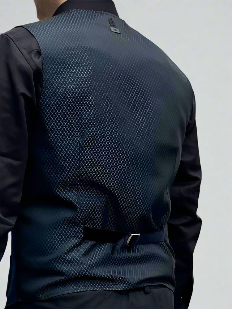 KAMIZELKA DEPP GRANATOWA VELVET AW25/209