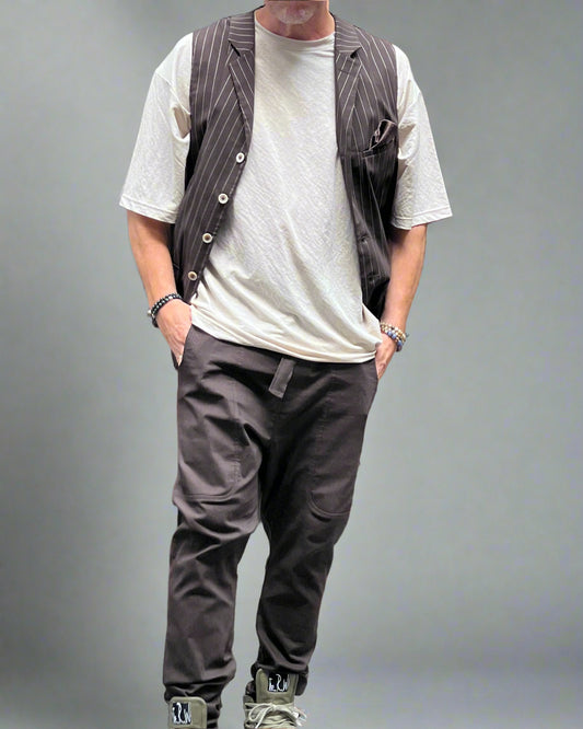 RD Kamizelka Voodoo Brązowa w Prążek SS25/63