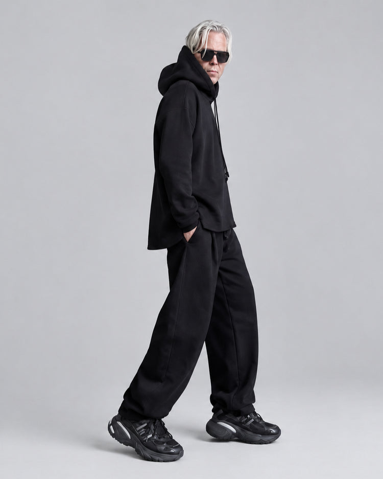 Reykjavik Bluza Czarna Overhoodie  AW26/1