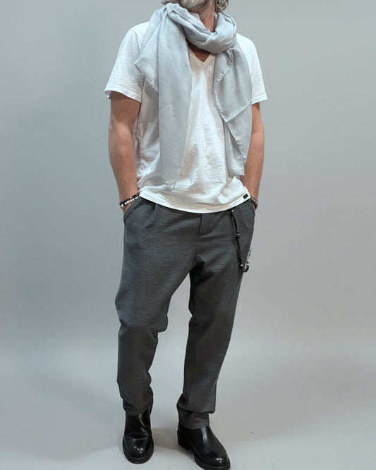 REBEL SPODNIE MURPHY SZARE AW24/29
