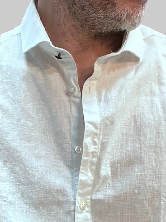 RD Koszula Cutaway Straight Biała SS25/