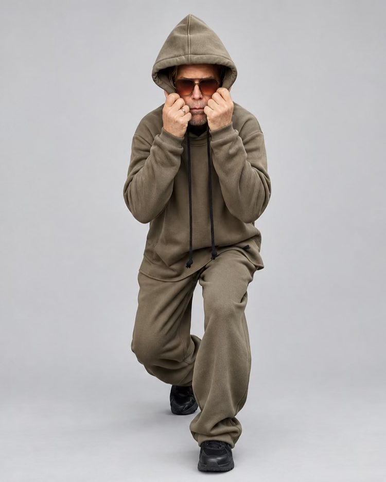Reykjavik Bluza Mud Overhoodie  AW26/1