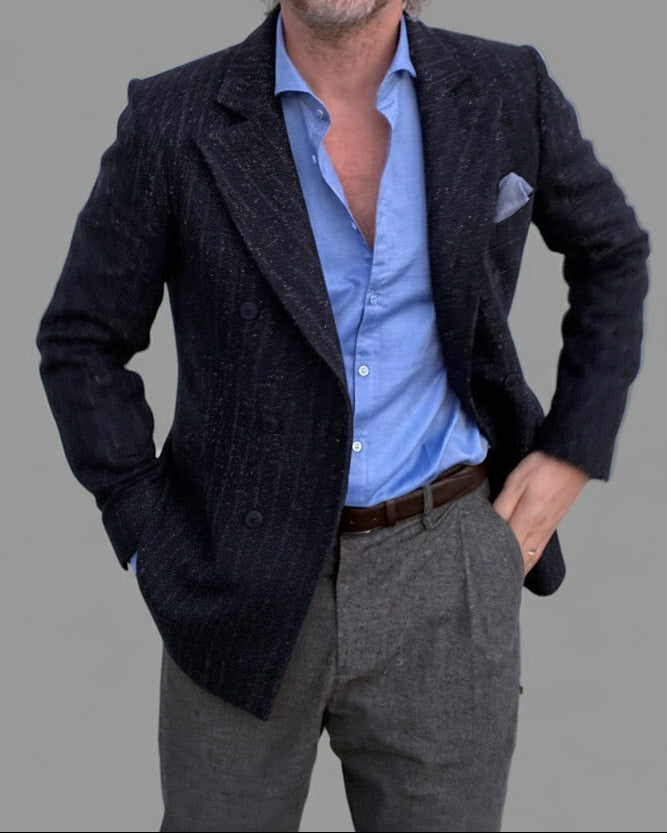 RD Marynarka Hudson Granatowa AW24/2