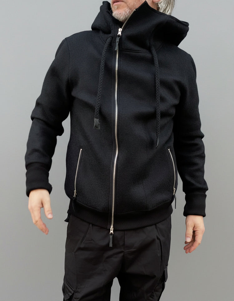 RB Bluza Balboa Czarna Wełniana AW25/5