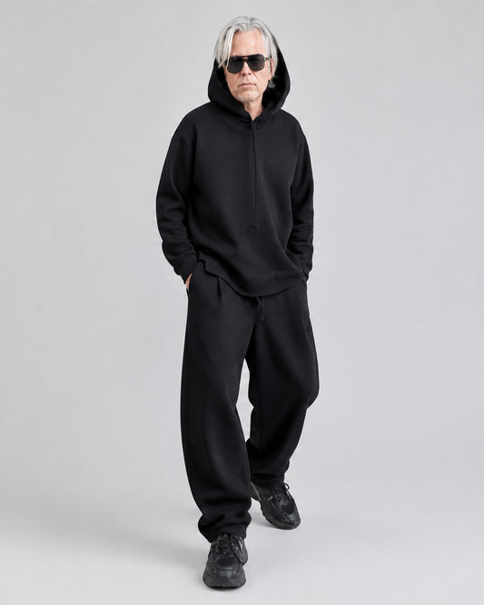 Reykjavik Spodnie Czarne Overpants AW26/3