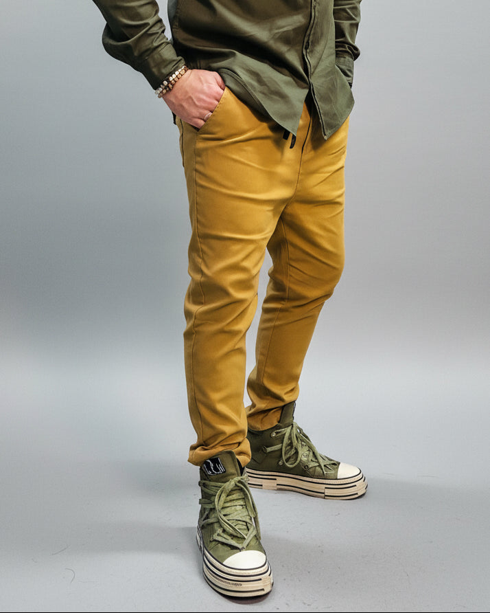 Spodnie Transatlantic Żòłte AW25/7 REBEL