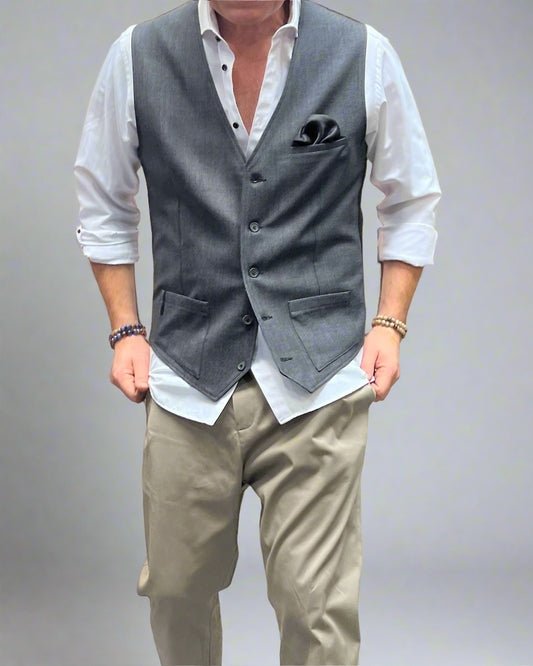 KAMIZELKA DEPP SZARA AW24/226