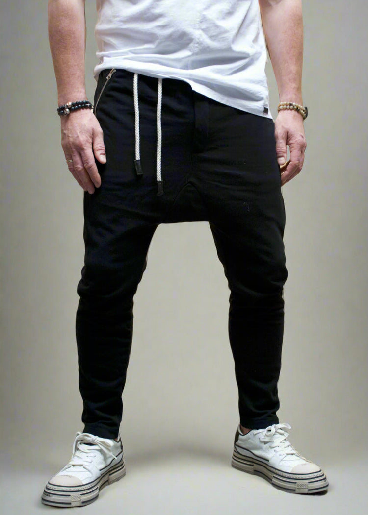 REYKJAVIK SPODNIE JOGGERS CZARNE AW24/1