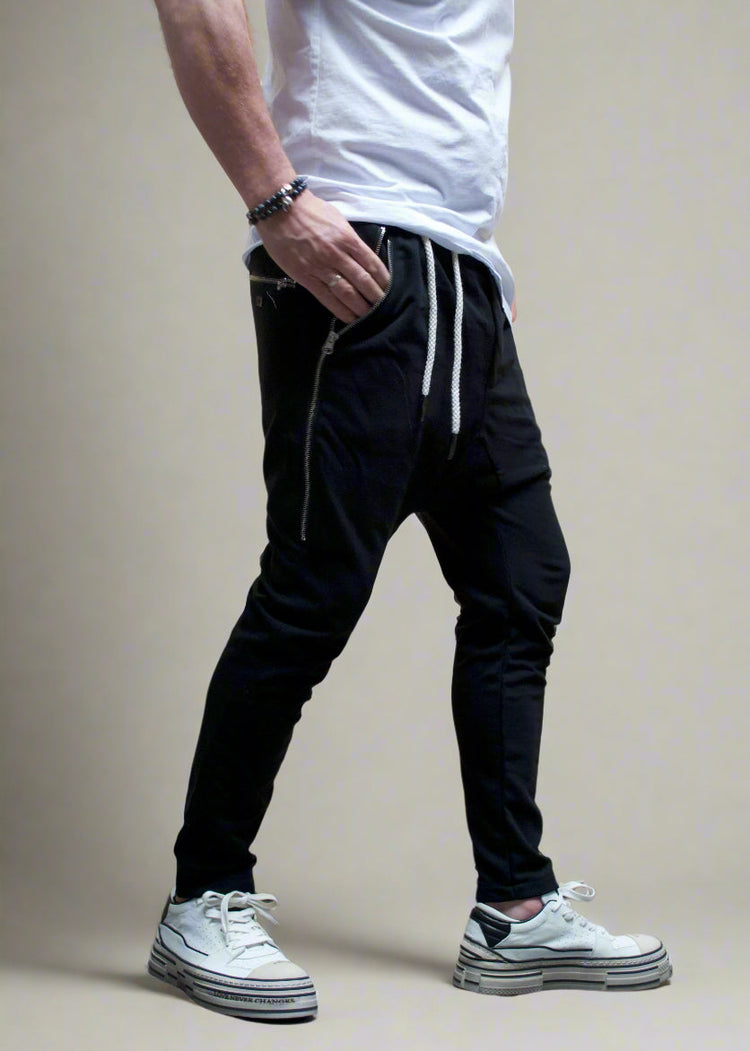 REYKJAVIK SPODNIE JOGGERS CZARNE AW24/1