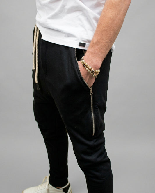 REYKJAVIK SPODNIE JOGGERS CZARNE AW24/1