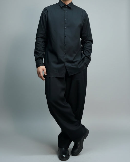 RD Koszula Ravello Classico Czarna AW25/3