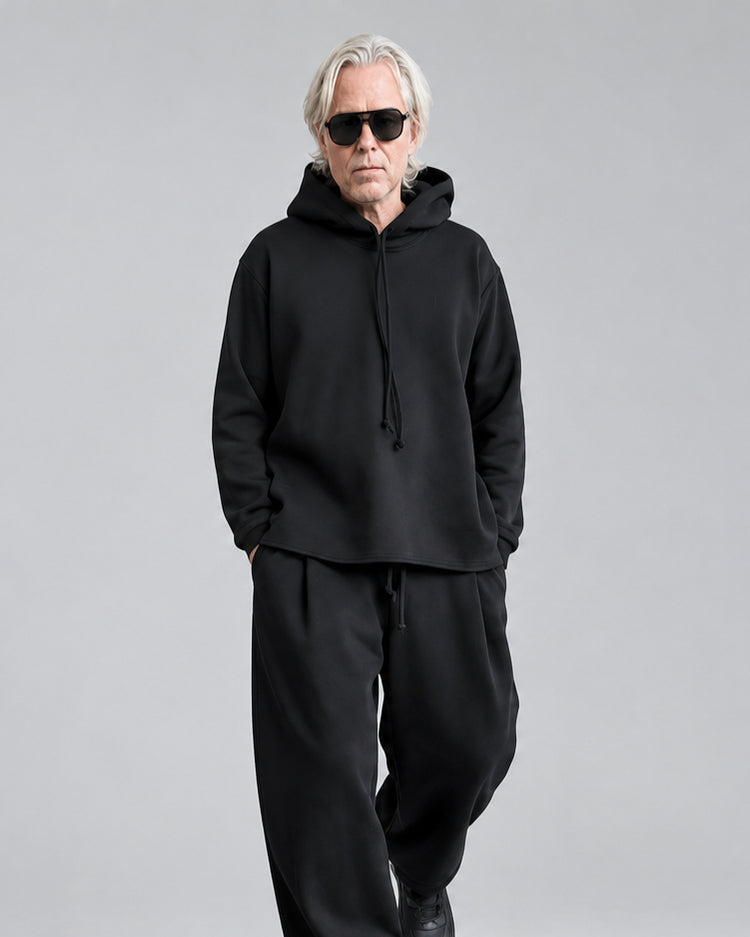 Reykjavik Bluza Czarna Overhoodie  AW26/1