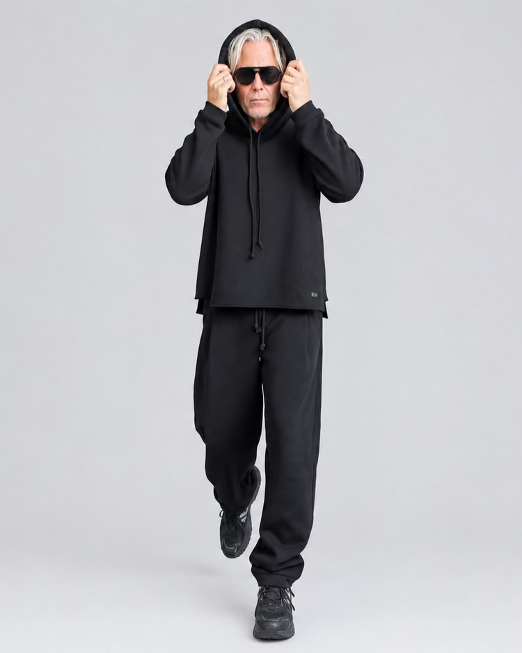 Reykjavik Bluza Czarna Overhoodie  AW26/1