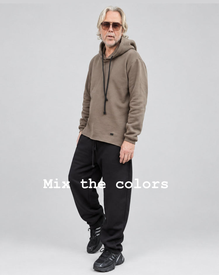 Reykjavik Spodnie Czarne Overpants AW26/3 REBEL