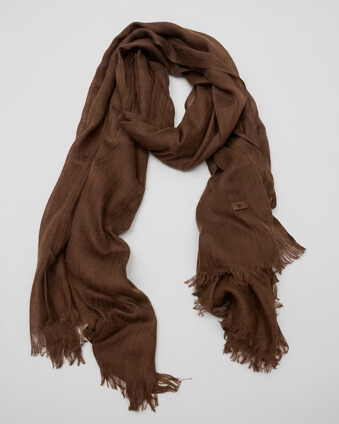 ČERNÁ LEHKÁ VISKÓZOVÁ ŠÁLA AW25/112759