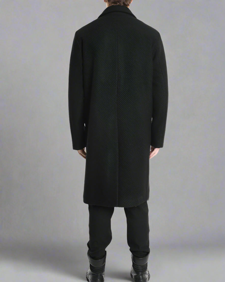 LH Płaszcz Czarny LM1113