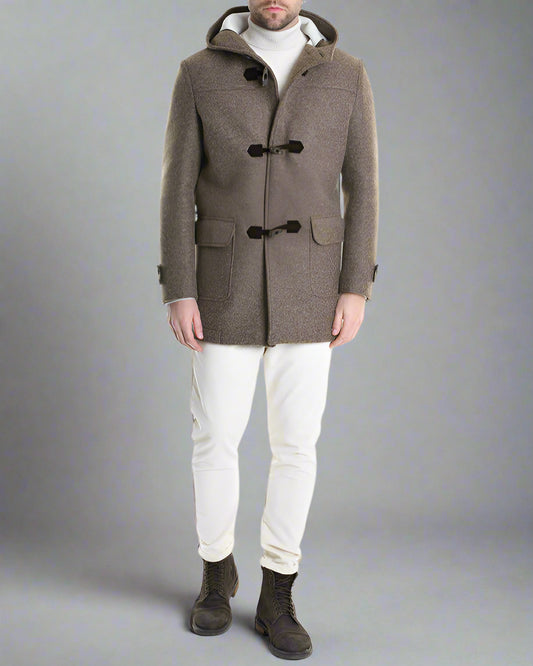 XM Płaszcz Beżowy Burdysówka PCMAOS