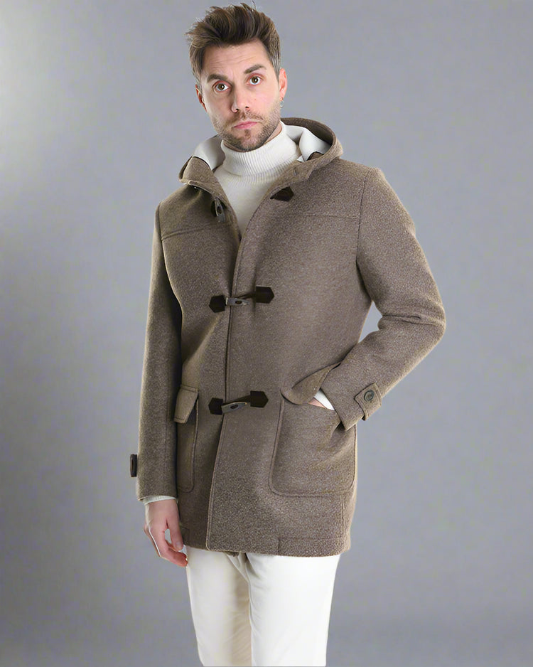 XM Płaszcz Beżowy Burdysówka PCMAOS