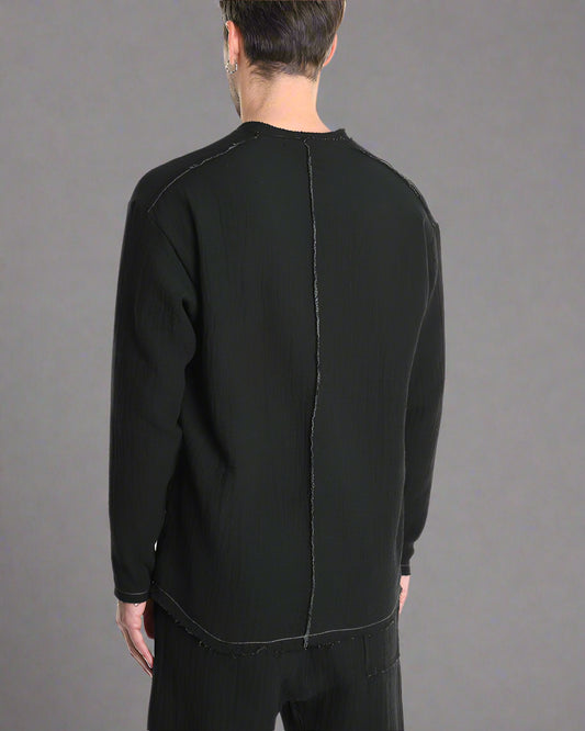 XM Sweter Czarny MD244