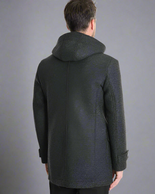 XM Płaszcz Antracytowy Burdysówka PCMAOS