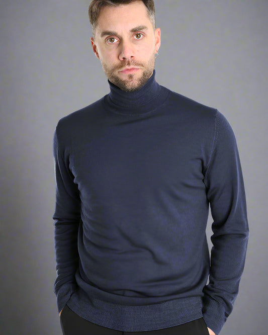 XAGON Golf Granatowy MERINO Q113CL