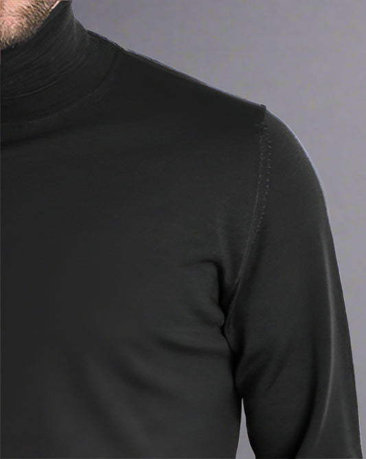 XAGON Golf Czarny MERINO Q113CL